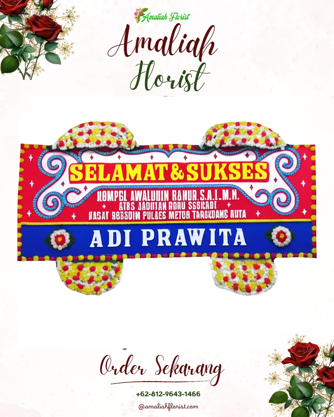 Papan Bunga Ucapan Selamat Bekasi